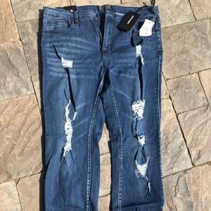 American Bazi jeans skinny distressed jeans.